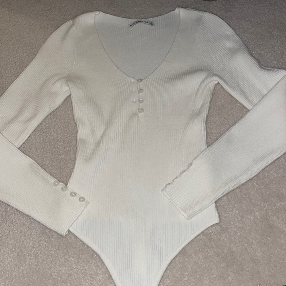 Abercrombie soft knit bodysuit